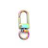 En stock Hebilla de Camarón Hebilla en forma de U Accesorios para Auriculares Llavero Hebilla de Gancho de Metal Accesorios para Joyería DIY Hebilla de Cierre Colgante de Juguete