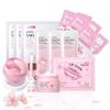 Conjunto Combinado Laikou Sakura Leite de Caracol Transfronteiriço Múltiplos Conjuntos Combinação Livre Conjunto de Produtos para Cuidados com a Pele