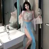Lencería Sexy Estilo Chino Tallas Grandes Estilo Antiguo Deseo Puro Doudou Seductor Estilo de Corte Hanfu Clásico Divertido Conjunto de Lencería