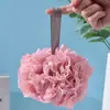 Bomba de Baño para Hombres Tamaño Grande Flor de Baño No Dispersable Hombres Exfoliante Súper Suave Lavado de Piel Bomba de Baño