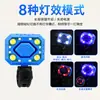 Luz para bicicleta de montaña, luz delantera, luz de bocina, bocina eléctrica recargable por USB, timbre, luz trasera, accesorios de equipo para ciclismo