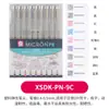 Set de Bolígrafos de Aguja Sakura Japonesa sakura Bolígrafo Gouxian Impermeable Color Diseño de Dibujos Animados Hechos a Mano Bolígrafo de Dibujo