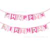 Lv010 Globo de Lámina Tema Tiburón Rosa de Amazon Set de Lentejuelas Globo de Látex Decoración para Fiesta