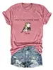 Esta é a minha camiseta casual de algodão colorida de manga curta para mulheres, para observação de pássaros, Amazon eBay site independente, moda divertida