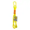 Chaveiro de Corda Trançada, Mosquetão, Pingente de Boneca, Alça de Mão, Corrente para Celular, Cordão de Pelúcia, Corda para Chave, Pequeno Presente