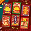 Nuevo superventas Ruixiang 30K boutique repujado dorado Li es el año de la serpiente caricatura sobre rojo de Año Nuevo al por mayor una variedad de opciones