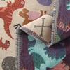 Nuevo en stock Tela Jacquard teñida con hilo de Poliéster Algodón Dinosaurio de Dibujos Animados Ropa de Mujer Bolso Almohada Almohada Tela para Abrigo