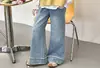 Conjunto de Tres Piezas para Niña: Chaleco de Punto, Camisa y Jeans, Nuevo para Primavera y Otoño 2026, Moda Infantil Casual