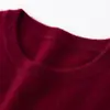 Suéter 100% cachemira pura Bai Cai Rong, estilo de lujo para hombre, nueva colección otoño/invierno 2026, suéter de punto con cuello redondo, casual y sencillo, perfecto para usar en capas