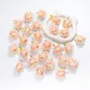 Cabeça de Rosa Simulada DIY Europeu Retrô Cor de Outono Tecido de Lã Flor Falsa Flor de Casamento Parede de Flores Arranjo de Flores Flores Decorativas