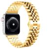 Adequado para Apple Watch 9 10 S11 Pulseira de Aço Inoxidável de Cinco Contas Samsung Huawei 20mm 22mm Pulseira de Metal
