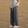 Pantalones rectos sueltos de moda de primavera y otoño, pantalones deportivos casuales sueltos retro para hombre