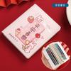 Creativo Soporte para Tarjetas de Dibujos Animados Ultrafino Compacto Soporte para Tarjetas Bancarias Licencia de Conducir Billetera Pequeña Simple Ligero Soporte para Tarjetas
