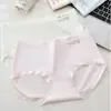 40-60 kg Algodón hipoalergénico dulce y sencillo estampado de dibujos animados adornado transpirable simple calzones para niña
