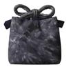 Série Tingimento Tie-Dye Espessada Erya Bolsa de Viagem para Armazenamento de Tecido para Bule, Xícara de Compartilhamento, Xícara de Chá, Bolsa de Pano, Tapete de Chá, Conjunto de Chá, Portátil