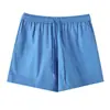 Shorts Energéticos Inno para Mulheres Plus Size em Cores Doces de Balinha Verão 2026 Calças Soltas e Relaxadas em Linha A 234896