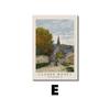 Pintura Decorativa para Sala de Estar Estilo Ins Escandinavo Suministro Especial Transfronterizo Paisaje Pintura sin Marco Póster Amazon Más Vendido Pintura Colgante para Entrada