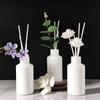 Jarrón Minimalista de Porcelana Blanca Arreglo Floral Sin Fuego Aromaterapia Zen Floricultura Adornos Aromaterapia Hogareño Interior Lavabo Adornos de Aromaterapia