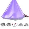 Hamaca de Yoga Aéreo 7m Set Uso en Casa Placa Fija Accesorios Cuerda de Suspensión Elástica Tela para Colgar Estudio de Yoga