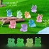 Paisaje en miniatura, figura linda de pug brillante, adorable decoración de jardín, accesorios de paisajismo DIY, adornos pequeños para ventas transfronterizas