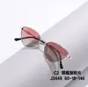 Nuevas Gafas de Sol Metálicas con Forma de Rombo, Gafas de Sol Poligonales Retro de Marco Pequeño de Moda, Estilo Urbano Hip-Hop