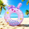 Anillo de natación para niños al por mayor de fábrica, anillo de natación inflable engrosado para niños de 3 a 6 años, flotador de axila con dibujos animados lindos para niños