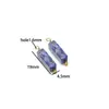 Pingente de Contas Cilíndricas de Pedra de Cristal em Aço Inoxidável Galvanizado para Colar Pulseira DIY Moda Acessórios de Roupa Joias