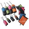 Toalla deportiva de microfibra al por mayor de fábrica, absorbente de sudor, toalla de secado rápido, toalla de playa de microfibra de poliéster brocado, toalla de baño