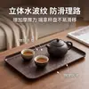Vaya, una bandeja de té rectangular, perfecta para la sala de estar, para servir a los invitados y para usar como bandeja de mesa o una bandeja para frutas y bocadillos.