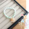 Pulsera Super Hada Concha Pulsera Sirena Pulsera Infantil Pulsera Concha Perla Joyería Pulsera Regalo Linda