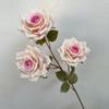 Flores Artificiales Estilo Europeo Manta Estampada Rosas Rosas de Esquina Decoración de Salón de Bodas Hogar Hotel Adornos de Flores Falsas