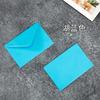 Envelope Laranja Vibrante Mini Convite em Branco Cartão de Aniversário Conjunto de Papel Selo Autoadesivo Envelope Simples de Alto Padrão