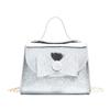 Bolsos para Niñas, Bolsos Cruzados de Moda y Versátiles para Niñas, Bolsos Cuadrados Pequeños con Lentejuelas de Lazo, Bolsos Portátiles de Moda para Lápiz Labial
