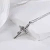 100 Idiomas Te Amo Collar de Proyección Nuevo Forma de Corazón Cadena para Clavícula Cruzada Collar de Pareja de Exportación Regalo