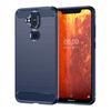 Adequado para Capa de Celular Nokia X5/X6/X7 X7/X6/X5 Escovado Anti-Queda Capa Protetora Silicone Concha Macia Sucção Magnética