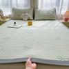 Juego de Tres Piezas de Esterilla Jacquard Clase A Ice Bean para el Hogar Lavable Esterilla Acondicionada Esterilla Suave Dormitorio Individual Plegable