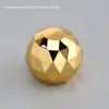 Em Estoque Atacado Tampas para Frascos de Perfume Rosqueáveis de 15mm, Tampas com Bola Ponderada, Tampas de Diamante, Tampas Piramidais, Acessórios de Plástico Dourado e Prata para Perfume