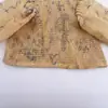 Comércio Exterior Atacado Verão Novo Série Estilo Europeu e Americano Estampado Gola V Cintura Elástica Top 8286005005