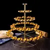 Múltiples Tipos de Soportes para Lámparas de Aceite de Mantequilla, Soportes para Lámparas de Aceite de Mantequilla de Siete Estrellas de Tres Niveles de 108 Piezas, Lámparas de Loto Coloridas y Portavelas de la Osa Mayor