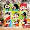 Pintura al óleo digital de Crayon Shin-Chan, colorear DIY, pintado a mano, pintura al óleo de dibujos animados para niños, regalo de cumpleaños, colorear de dibujos animados