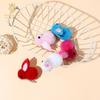 Horquilla para bebé, superventas, conejito de peluche de dibujos animados, horquilla para niña, horquilla de pico de pato, accesorios estéreo para el cabello para niños