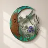Decoração de Parede Lua Crescente Abelha Transfronteiriça Ornamento de Parede Abelha Crescente S