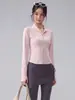 Chamarra de Yoga con Cremallera y Cuello Alto para Mujer, Corte Delgado, Resistente al Viento, Secado Rápido, Ropa Exterior para Correr y Entrenamiento