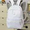 Mochila Estilo Coreano 2026 para Estudantes Femininas, Grande Capacidade, Leve, Fofa, Romântica, Casual e Fashion
