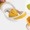 Herramienta para Cortar Mango de Cocina Casera Acero Inoxidable Extractor Mango Suave Fruta Mango Rebanador Herramienta de Cocina