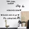 Calcomanías de Pared con Frase Inspiradora en Inglés Decorativas para Sala de Estar Entrada Dormitorio Pintura Autoadhesiva K Mural Calcomanías de Pared de PVC Removibles