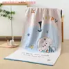 Toalla de Baño Grande de Algodón Puro Clase a Madre y Bebé Toalla de Baño de Gasa de Algodón Puro Toalla de Baño Bordada con Dibujos Animados Súper Suave Lavable a Máquina