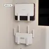 Rack de Posicionamento de Roteador Rack de Armazenamento Wifi Suporte Adesivo de Parede Suporte Caixa de Armazenamento Sem Furos