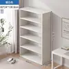 Estante de chão para uso doméstico, estante de livros multicamadas, armário de armazenamento para sala de estar, estante de grade de parede, armário de armazenamento