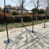 Novos adereços de casamento suporte de fundo de ferro haste telescópica arco de decoração de casamento estrutura de suporte de placa KT
